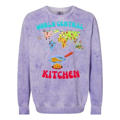 World Central Kitchen Classic Colorblast Crewneck Sweatshirt