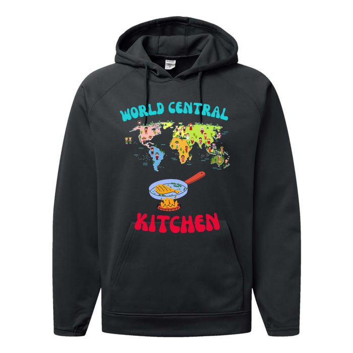 World Central Kitchen Classic Performance Fleece Hoodie