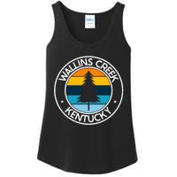 Wallins Creek Kentucky Ky Usa City Pride Tree Sunset Ladies Essential Tank