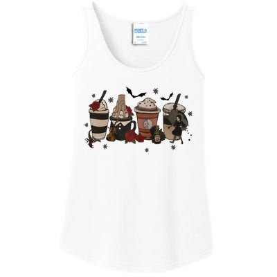 Wednesday Coffee Lover Latte Coffee Addict For Lover Trending Ladies Essential Tank