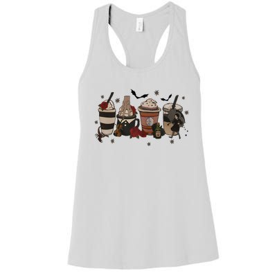 Wednesday Coffee Lover Latte Coffee Addict For Lover Trending Women's Racerback Tank