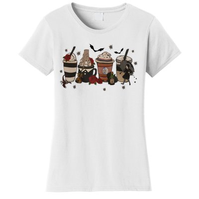 Wednesday Coffee Lover Latte Coffee Addict For Lover Trending Women's T-Shirt