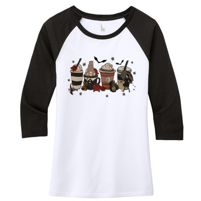 Wednesday Coffee Lover Latte Coffee Addict For Lover Trending Women's Tri-Blend 3/4-Sleeve Raglan Shirt