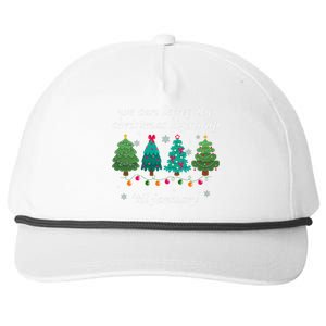 We Can Leave The Christmas Lights Up Til January  Snapback Five-Panel Rope Hat