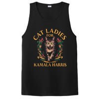 Women Cat Ladies For Kamala Harris Project Coconut Tree Gift PosiCharge Competitor Tank