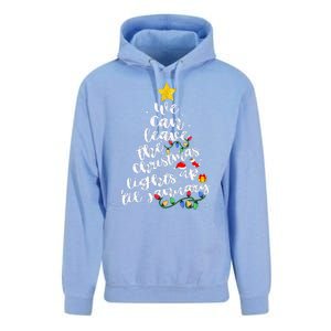 We Can Leave The Christmas Lights Up Til January Unisex Surf Hoodie