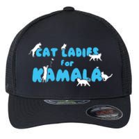 Women Cat Ladies For Kamala Flexfit Unipanel Trucker Cap