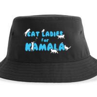 Women Cat Ladies For Kamala Sustainable Bucket Hat