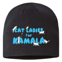 Women Cat Ladies For Kamala Sustainable Beanie