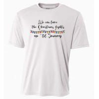 We Can Leave The Christmas Lights Until January Lovers Cooling Performance Crew T-Shirt