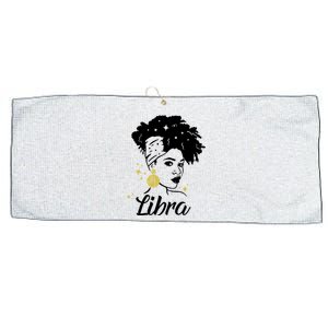 Wo Cute Libra Messy Bun Zodiac Lover Gift Large Microfiber Waffle Golf Towel