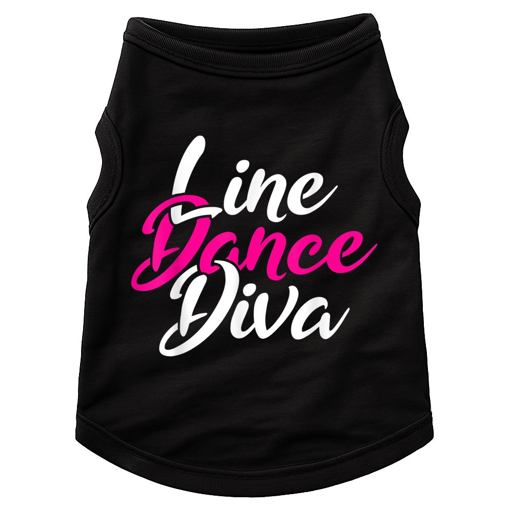 Western Country Line Dancing Diva Women Line Dance Doggie Tank
