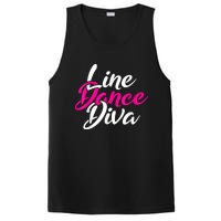 Western Country Line Dancing Diva Women Line Dance PosiCharge Competitor Tank