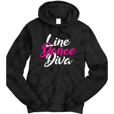 Western Country Line Dancing Diva Women Line Dance Tie Dye Hoodie