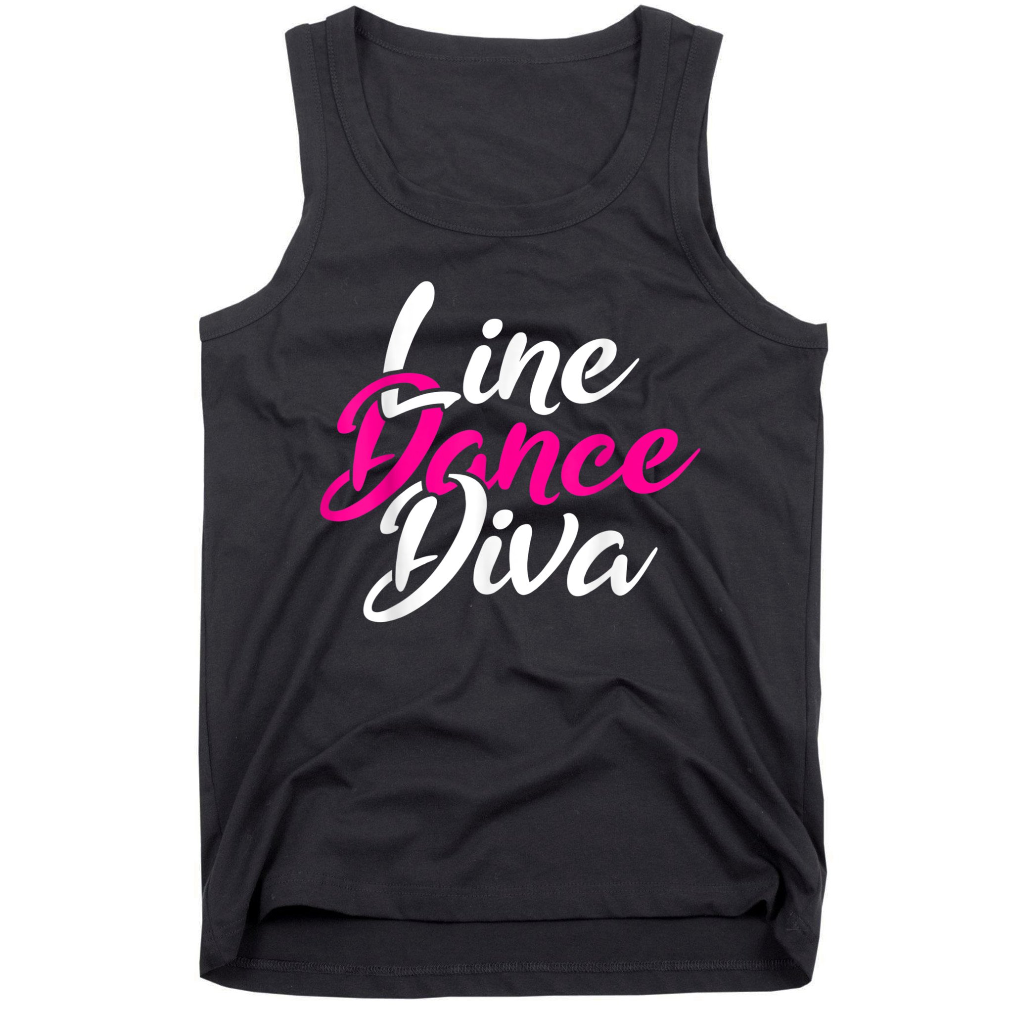 Western Country Line Dancing Diva Women Line Dance Tank Top