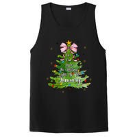 We Can Leave The Christmas Tree Up Til January Coquette Bow PosiCharge Competitor Tank