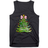 We Can Leave The Christmas Tree Up Til January Coquette Bow Tank Top