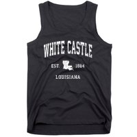 White Castle Louisiana La Vintage Athletic Sports Tank Top