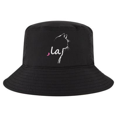 Women Cat Ladies For Kamala Harris For President 2024 Comma La Gift Cool Comfort Performance Bucket Hat