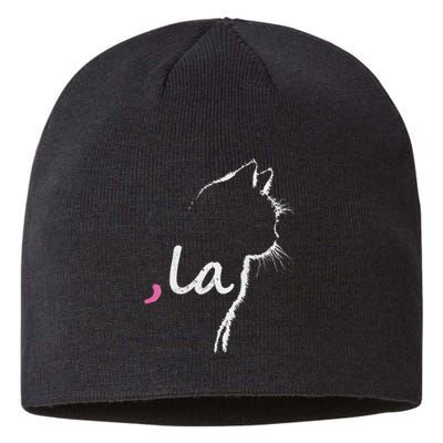 Women Cat Ladies For Kamala Harris For President 2024 Comma La Gift Sustainable Beanie