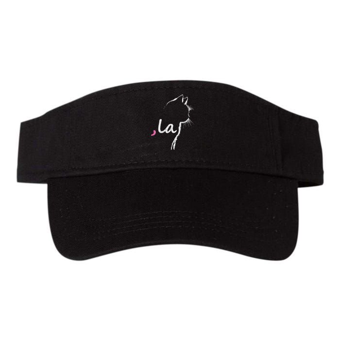 Women Cat Ladies For Kamala Harris For President 2024 Comma La Gift Valucap Bio-Washed Visor