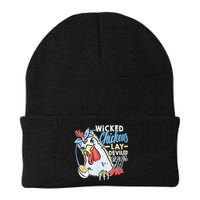 Wicked Chickens Lay Deviled Eggs Funny Chicken Lovers Beanie