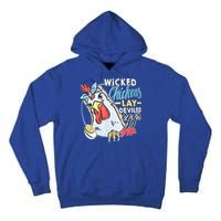 Wicked Chickens Lay Deviled Eggs Funny Chicken Lovers Tall Hoodie