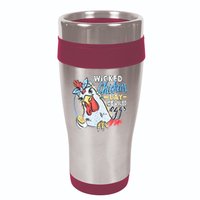 Wicked Chickens Lay Deviled Eggs Funny Chicken Lovers 16oz Travel Tumbler