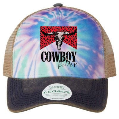 Western Cowgirl Leopard Punchy Cowboy Killers Bull Horn Legacy Tie Dye Trucker Hat