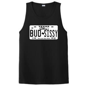 Wo Country Love Gilley's Bud N Sissy Texas Cowboy License Gift  PosiCharge Competitor Tank