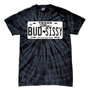 Wo Country Love Gilley's Bud N Sissy Texas Cowboy License Gift  Tie-Dye T-Shirt