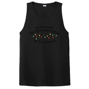 We Can Leave The Christmas Lights Up Til January Christmas Lights PosiCharge Competitor Tank