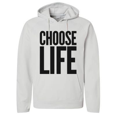 Wham Choose Life Performance Fleece Hoodie