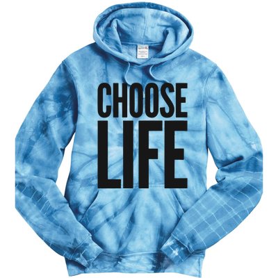 Wham Choose Life Tie Dye Hoodie