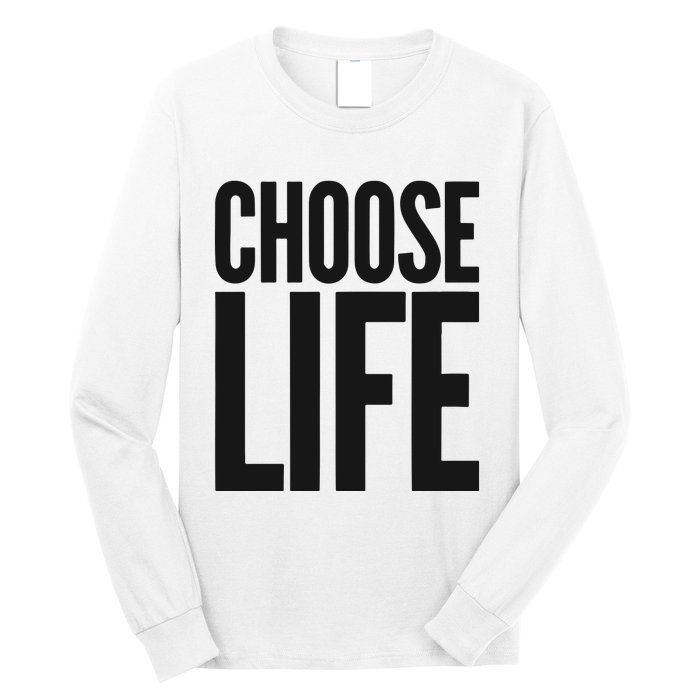 Wham Choose Life Long Sleeve Shirt