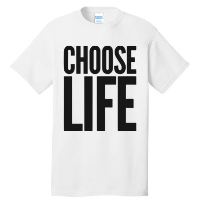 Wham Choose Life Tall T-Shirt