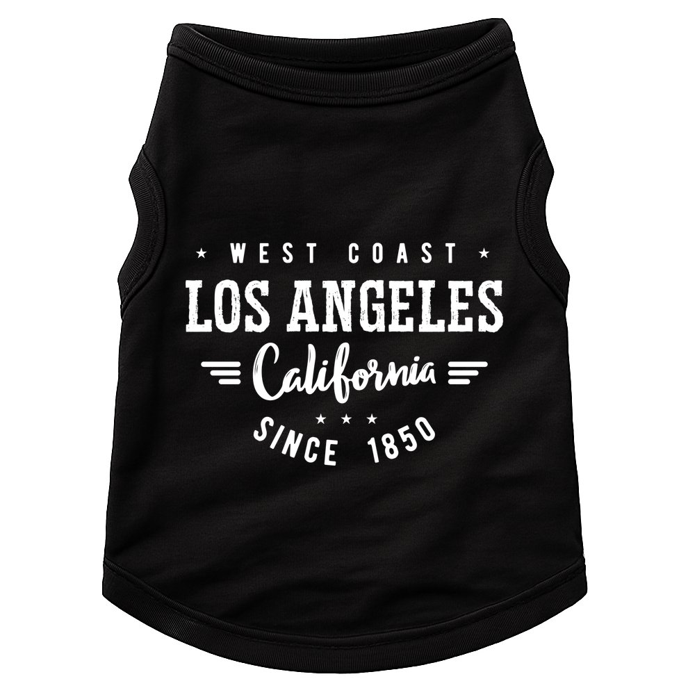 West Coast Los Angeles California Since 1850 Doggie Tank