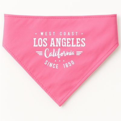 West Coast Los Angeles California Since 1850 USA-Made Doggie Bandana