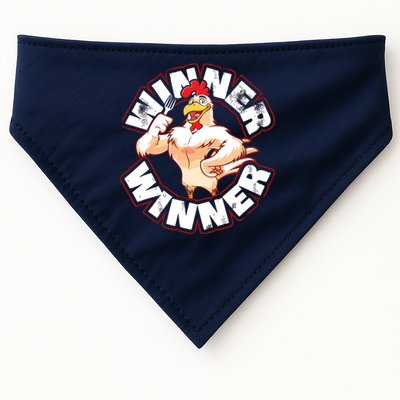 Winner Chicken Lucky Casino Gambling Blackjack Alcohol USA-Made Doggie Bandana