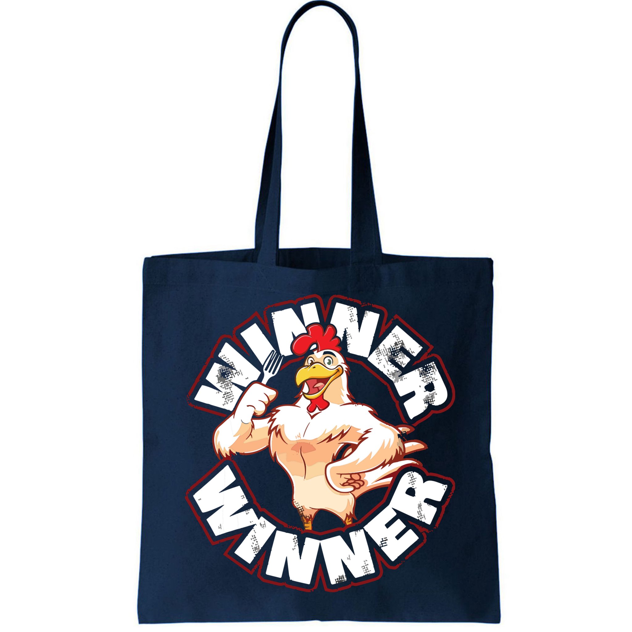 Winner Chicken Lucky Casino Gambling Blackjack Alcohol Bag