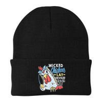 Wicked Chickens Lay Deviled Eggs Funny Chicken Lovers Beanie