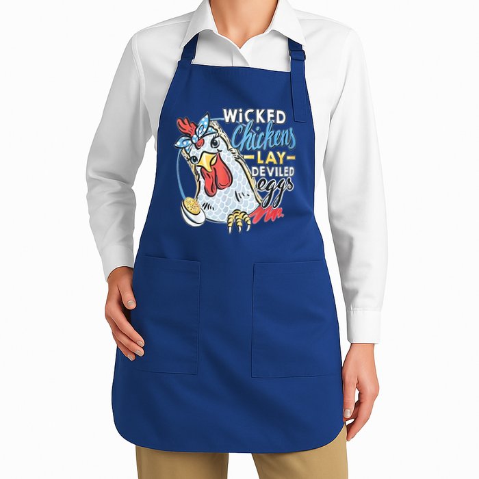 Wicked Chickens Lay Deviled Eggs Funny Chicken Lovers Apron