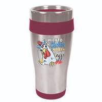 Wicked Chickens Lay Deviled Eggs Funny Chicken Lovers 16oz Travel Tumbler