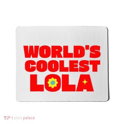 WorldS Coolest Lola Filipino Grandma Mousepad