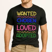 Wanted Chosen Loved Adopted Cooling Performance Crew T-Shirt