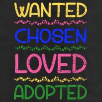 Wanted Chosen Loved Adopted Adult Drive Performance Visor
