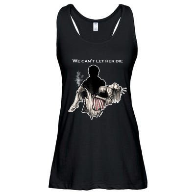 We Can't Let Her Die Statue Of Liberty Ladies Essential Flowy Tank