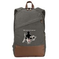 We Can't Let Her Die Statue Of Liberty Cotton Canvas Backpack