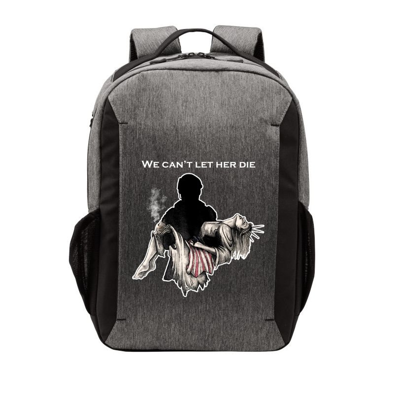 We Can't Let Her Die Statue Of Liberty Vector Backpack