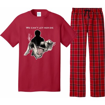 We Can't Let Her Die Statue Of Liberty Pajama Set